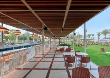 Sunlit Beach Bar